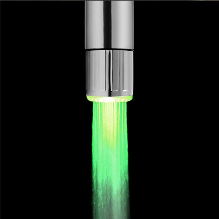 LED-Wasserhahn mit Temperaturanzeige - 3 Farben Wassertemperatur-Sensor
