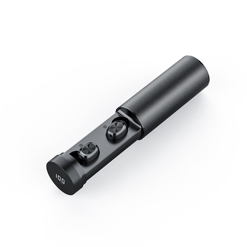 Bluetooth 5.0 Kabelloser 8D-HiFi-Sport-Kopfhörer mit Mikrofon, Gaming- und Musik-Headset