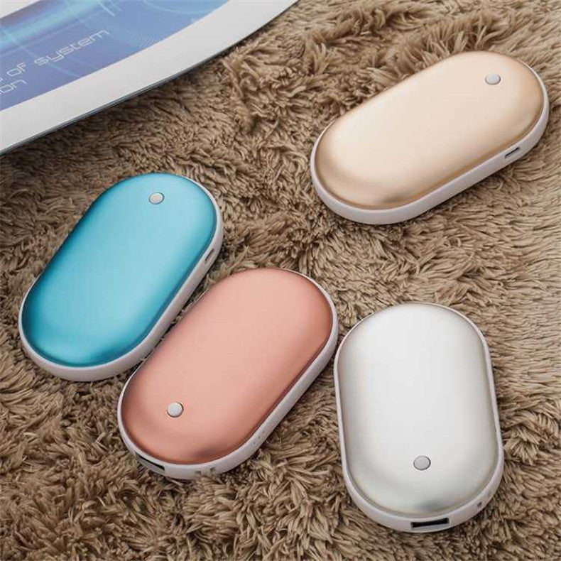 3-in-1 Macaron Powerbank mit Handwärmer – Warm & geladen im Winter