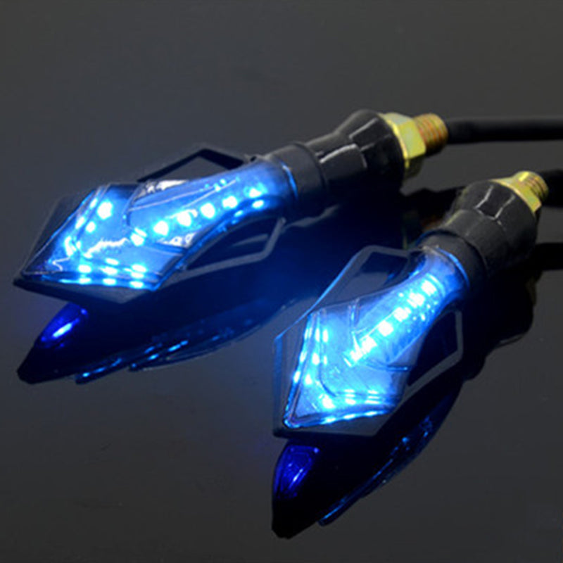 Motorrad LED-Blinker Tuning-Zubehör 12V Blue