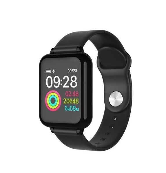 B57 Smartwatch – Fitness-Tracker mit Farbdisplay (Apple-kompatibel)