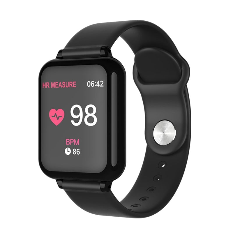 B57 Smartwatch – Fitness-Tracker mit Farbdisplay (Apple-kompatibel)