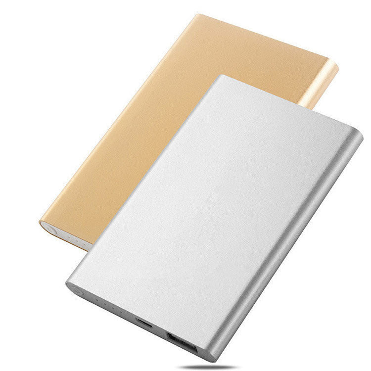 Ultradünne Powerbank 4500 mAh – Passt in jede Tasche