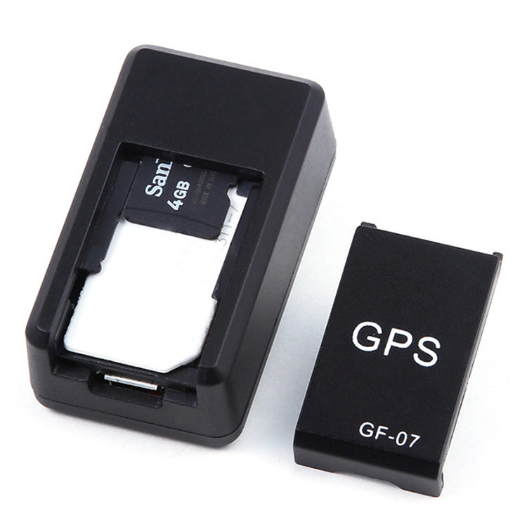 Magnetischer Mini-Auto-Tracker mit GPS, Echtzeit-Ortungsgerät, Aufzeichnungsfunktion, Anti-Verlust-Funktion, wiederaufladbar As shown