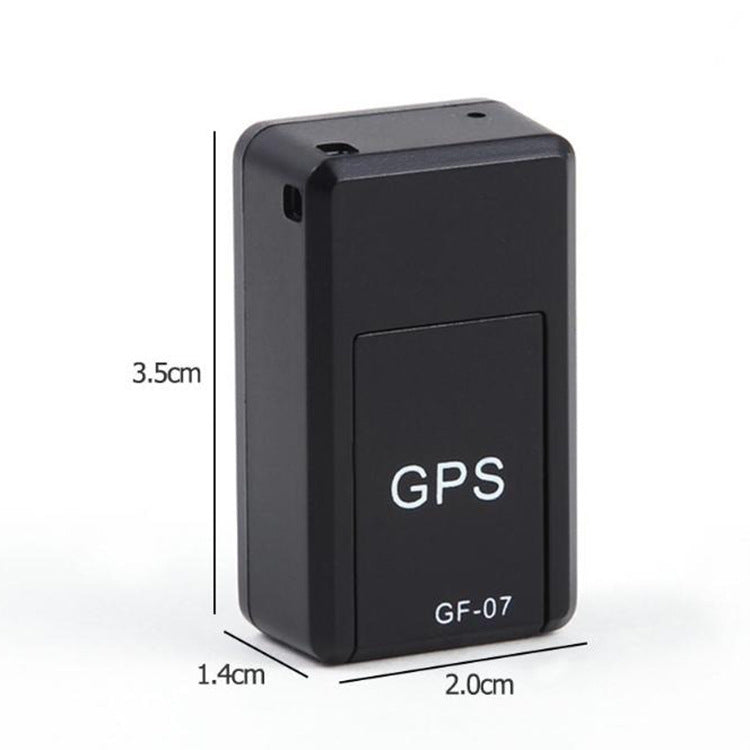 Magnetischer Mini-Auto-Tracker mit GPS, Echtzeit-Ortungsgerät, Aufzeichnungsfunktion, Anti-Verlust-Funktion, wiederaufladbar
