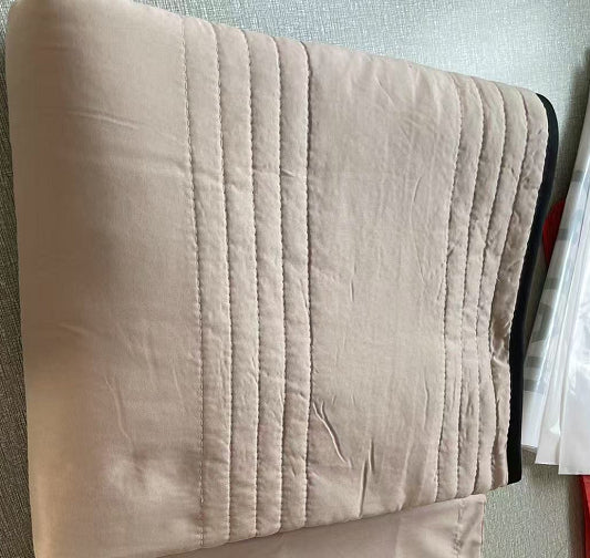 Kühlende Sommerdecke – Leichte Klimaanlagen-Decke für heiße Nächte Camel