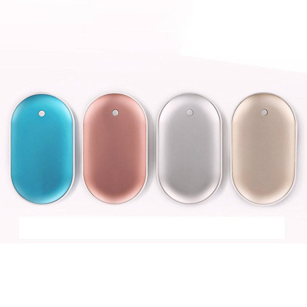 3-in-1 Macaron Powerbank mit Handwärmer – Warm & geladen im Winter