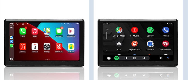 7" Tragbares Auto-Display mit CarPlay & Android Auto – Wireless Projektion