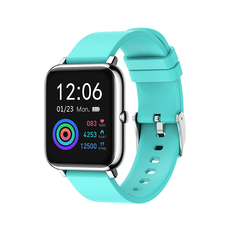 P22 Smartwatch – Fitness-Tracker mit Farbdisplay Blue