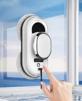 Intelligenter Fensterputzroboter W11 – Streifenfreie Fenster auf Knopfdruck