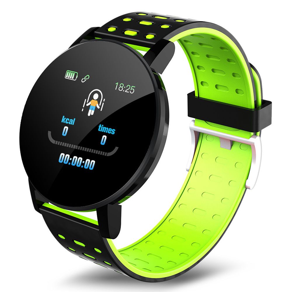 119 Plus Smartwatch – Fitness-Tracker mit Herzfrequenzmessung Green
