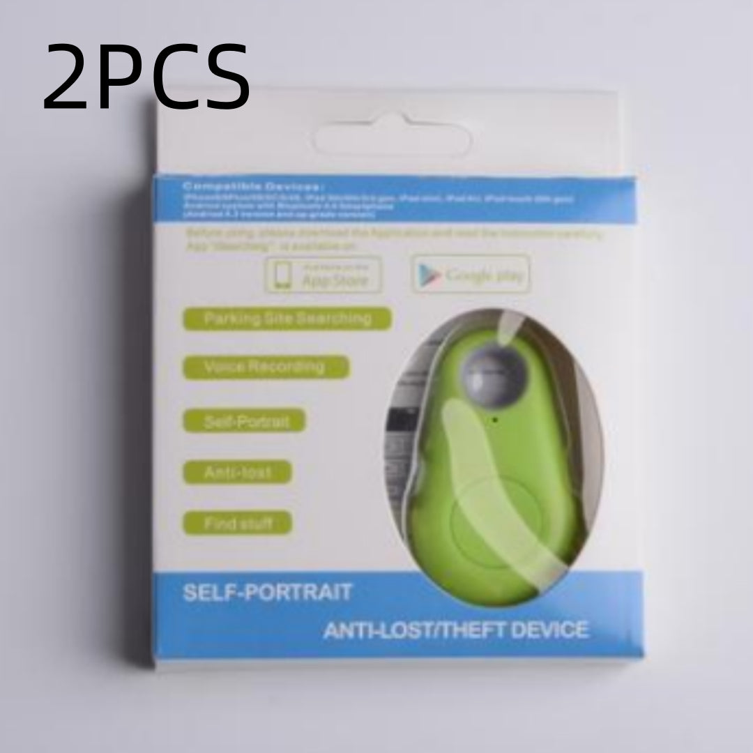 Bluetooth-Tracker & Schlüsselfinder – Anti-Verlust-Finder mit App 2PC green