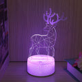 Bunte LED-Nachtlampe mit Touch & Fernbedienung – 16 Farben Elk USB