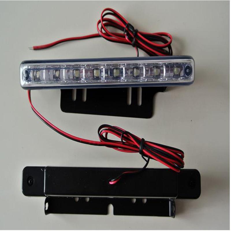 LED Tagfahrlicht 6000K Weiß 8 LEDs Universal für Auto LKW SUV