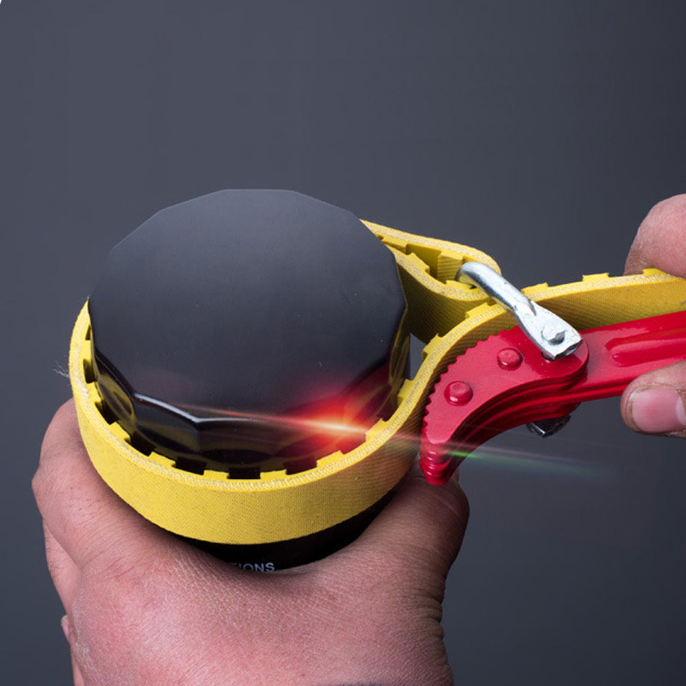 Ölfilter Bandschlüssel 8 Zoll Rutschfest für Auto KFZ Werkzeug