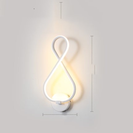LED-Wandleuchte Nordisch – Minimalistisches Design für dein Schlafzimmer