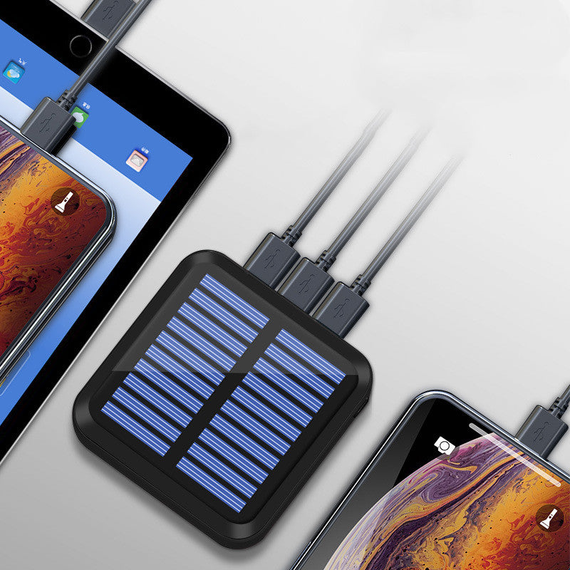 Mini Solar-Powerbank – Kompakt, umweltfreundlich & immer einsatzbereit