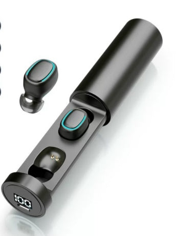 Bluetooth 5.0 Kabelloser 8D-HiFi-Sport-Kopfhörer mit Mikrofon, Gaming- und Musik-Headset