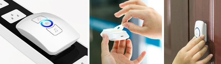 Drahtlose Türklingel mit Fernbedienung – Einfache Installation ohne Kabel