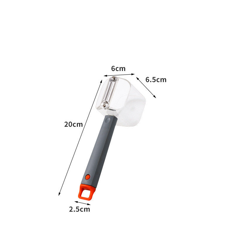 Edelstahl Sparschäler – Ergonomischer Gemüseschäler für die Küche