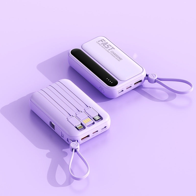 Hochkapazitäts-Powerbank als Geschenk – Elegant & praktisch Purple 20000 MA